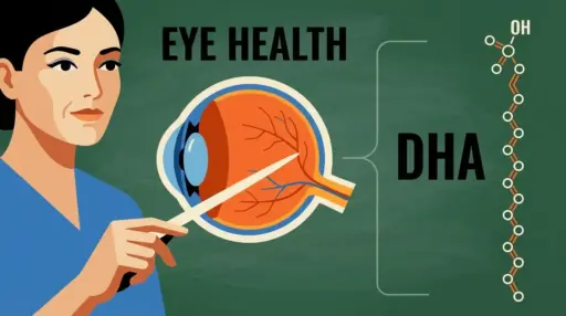 Imagen destacada del post: La importancia crítica del DHA en la Salud Ocular