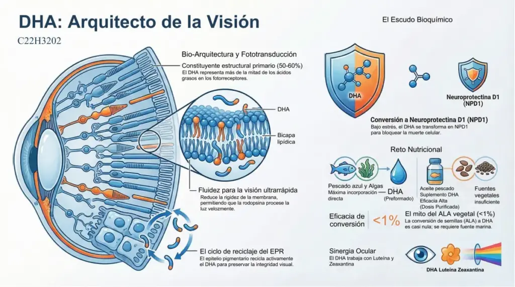 Descarga esta infografía sobre el papel crítico del DHA en Salud Ocular, en formato PDF Descarga esta infografía sobre el papel crítico del DHA en Salud Ocular, en formato PDF